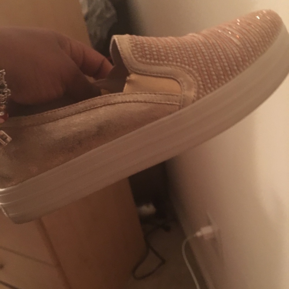 Sparkling pink skecher sneakers - Picture 4 of 5